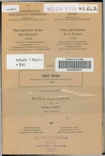 Atlas geologique suisse gebraucht kaufen  Delitzsch