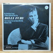 Billy fury christmas for sale  RAINHAM