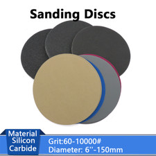 Usado, Discos de lixa úmidos e secos 6""-150mm gancho e laço almofadas de lixa 60-10000 grão comprar usado  Enviando para Brazil
