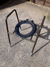 Height adjustable commode for sale  LEICESTER