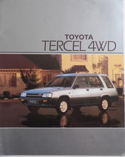 Brochure toyota tercel d'occasion  France