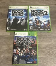 Lote testado de jogos de ritmo musical Rock Band 1 2 3 Bundle (Microsoft Xbox 360) comprar usado Lote testado de jogos de ritmo musical Rock Band 1 2 3 Bundle (Microsoft Xbox 360) comprar usado  Enviando para Brazil
