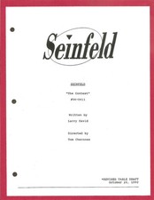 Seinfeld contest script for sale Seinfeld contest script for sale  Boca Raton