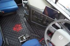 Caminhão De Couro Eco Conjunto De Chão Preto/Vermelho Fit Volvo Fh 5 2021+ [Twin Air assentos] comprar usado  Enviando para Brazil