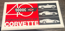 Corvette 40th anniversary for sale  Waretown