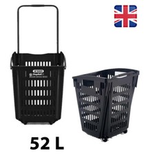 Black plastic shopping for sale  MANCHESTER