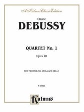 String Quartet, Op. 10: For Two Violins, Viola and Cello (Kalmus Edition) by , , usado comprar usado  Enviando para Brazil