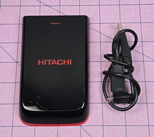 Disco rígido externo USB armazenamento 160gb compacto Hitachi H2160u com cabo. comprar usado  Enviando para Brazil