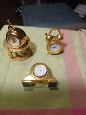 Miniature quartz clocks for sale  CROWBOROUGH