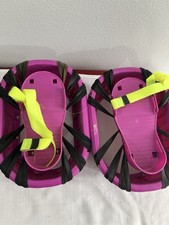 Usado, Vintage 1989 Moon Shoes Anti-Gravidade Trampolim Big Time Brinquedos Roxo comprar usado  Enviando para Brazil