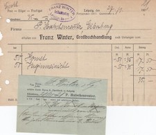 Leipzig rechnung 1921 gebraucht kaufen  Leipzig