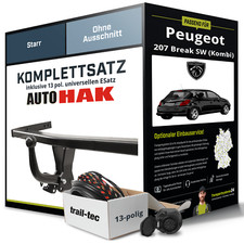 Anhängerkupplung starr peugeo gebraucht kaufen  Pößneck