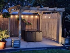 Wooden pergola gazebo for sale  NEWCASTLE