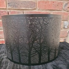 Black metal lamp for sale  BRADFORD