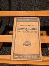 Eugène weiss phonographes d'occasion  Rennes-