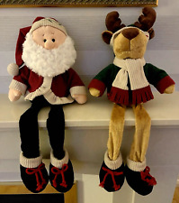 Santa reindeer plush for sale  ST. ANDREWS