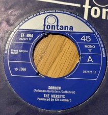 Merseys sorrow 1966 for sale  MILTON KEYNES