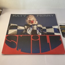 Álbum de vinil colorido sorriso autografado assinado por Katy Perry LP JSA CERTIFICADO DE AUTENTICIDADE RUGIDO SEXY comprar usado  Enviando para Brazil