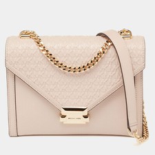 Michael Kors Whitney Light Sand torba listonoszka beżowa jak nowa! na sprzedaż  PL
