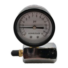 Manómetro de prueba de presión Home-Flex 15 psi 3/4" roscas FIP 11-801-007 segunda mano  Embacar hacia Mexico