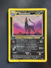 Houndoom holo neo usato  Taranto
