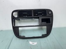 96-98 Honda Civic OEM painel central controle climático AC ventilação ar rádio moldura acabamento comprar usado  Enviando para Brazil