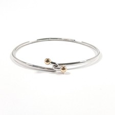 TIFFANY&Co. Pulseira gancho e olho nó amor prata esterlina/ouro amarelo K18, usado comprar usado  Enviando para Brazil