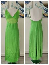 Zara green satin for sale  LONDON