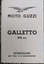Libretto istruzioni moto usato  Bagnolo in Piano