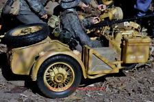 GO-TRUCK 1/6 Motor Triciclo Motocicleta Modelo Para 12"" Camuflagem Amarela INSTOCK comprar usado  Enviando para Brazil