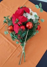 Weihnachtsdeko strauß künstl gebraucht kaufen  Volkertshausen