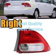NOVO para-choque traseiro direito luz de freio indicadora externa transparente para Honda Civic 2009-2011 comprar usado  Enviando para Brazil