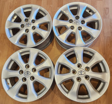 CONJUNTO DE (4) JANTES DE LIGA LEVE 16" TOYOTA CAMRY FÁBRICA FABRICANTE DE EQUIPAMENTO ORIGINAL 16x6.5 2007-2013 comprar usado  Enviando para Brazil