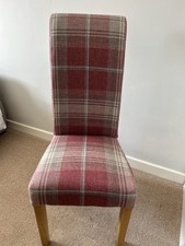 Next tartan chair for sale  STOKE-ON-TRENT