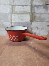 Roter emaille stieltopf gebraucht kaufen  Neuenstein