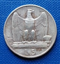 5 lire 1927 usato 5 lire 1927 usato Roccabianca