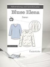 Schnittmuster fadenkäfer blus gebraucht kaufen  Nordhorn