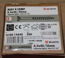Würth schrauben assy gebraucht kaufen  Deutschland