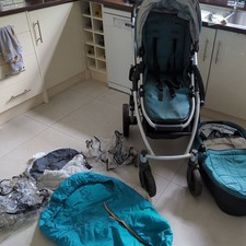 Uppababy vista orange for sale  DAVENTRY