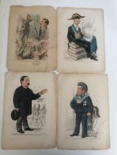 Lotto litografie antiche usato  Marano di Napoli