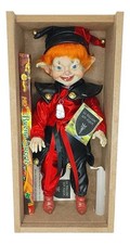 Boneco de Vinil México Folclore Puck Lucky Suerte Duende Elf Troll Goblin 12"" comprar usado  Enviando para Brazil
