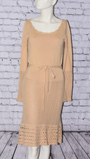 Vestido suéter Temperly London manga longa cashmere malha fit & flare tamanho 6 comprar usado  Enviando para Brazil
