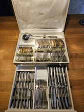 Teiliges versilbertes besteck gebraucht kaufen  Kehl
