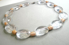 Clear beaded choker for sale  Longmont