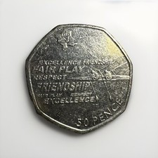 Olympics rowing 50p for sale  LANGPORT