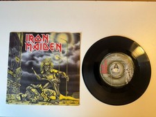 IRON MAIDEN SANCTUARY Demo D.J. Copy 7" Single - 1980 EMI Records - Made in UK comprar usado  Enviando para Brazil