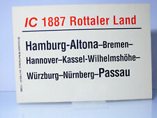 Zuglaufschild 1887 rottaler gebraucht kaufen  Langen