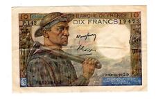 Billet francs mineur d'occasion  Paris I