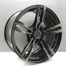 BMW M3 M4 COMPETIÇÃO 19" RODA DE LIGA LEVE PRETA ARO TRASEIRO 10J 437M 2284756 GENUÍNO X1 comprar usado  Enviando para Brazil