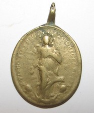 Medaglia devozionale religiosa usato  Catania
